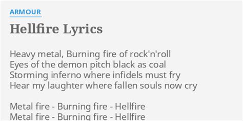 hellfire lyrics|hellfire lyrics meaning.